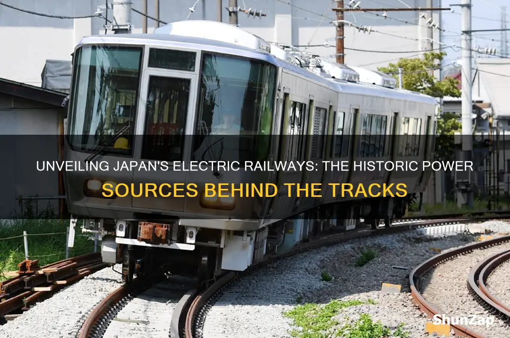 what used to power the japanese electric railways