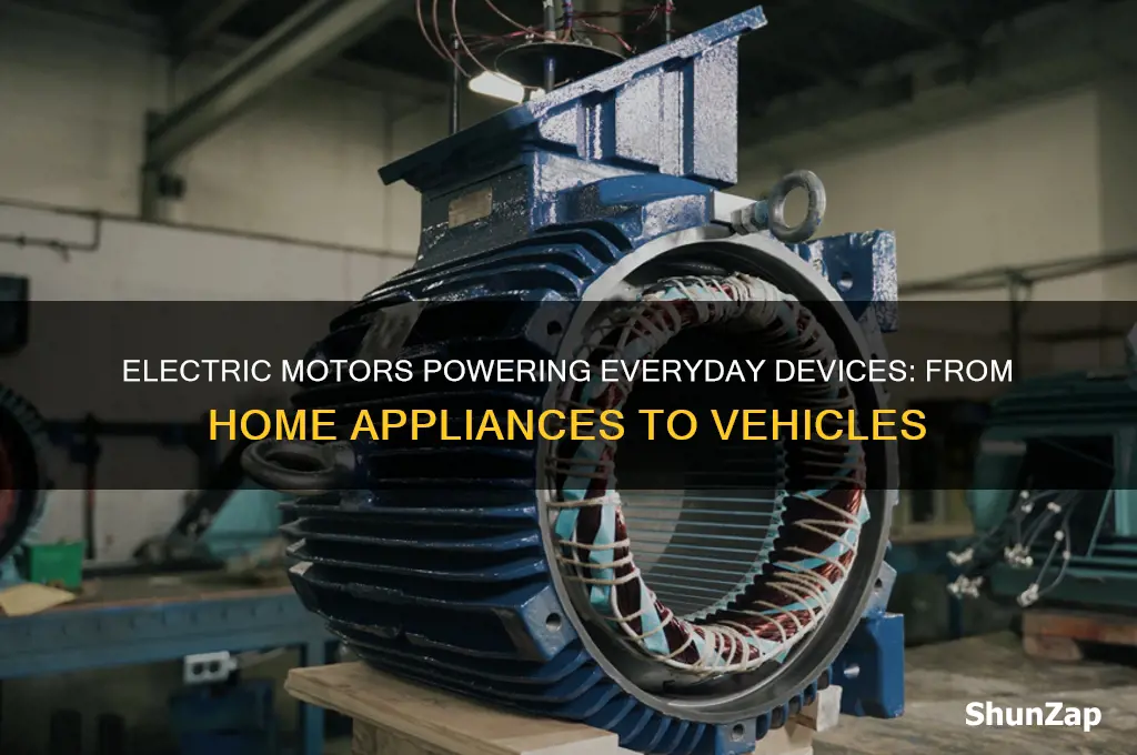what uses a electric motor