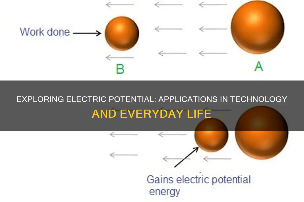 what uses electric potential