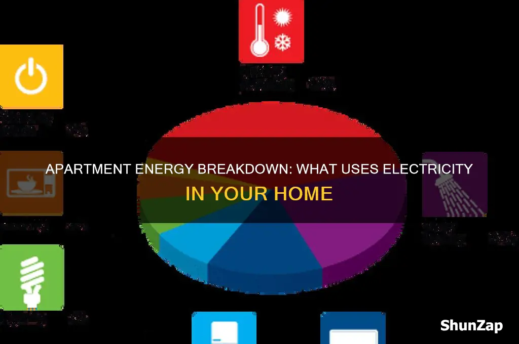 what uses electricity in an apartment
