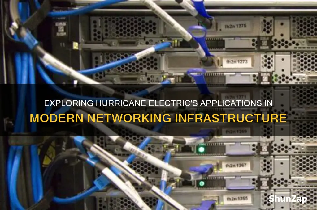 what uses hurricane electric