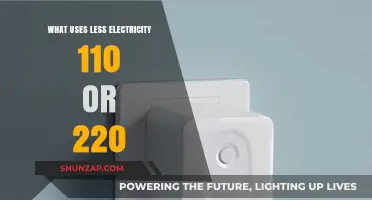 Energy Efficiency Comparison: 110V vs. 220V Power Consumption Explained