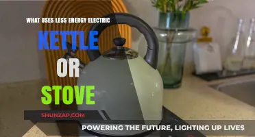 Electric Kettle vs. Stove: Which Saves More Energy?