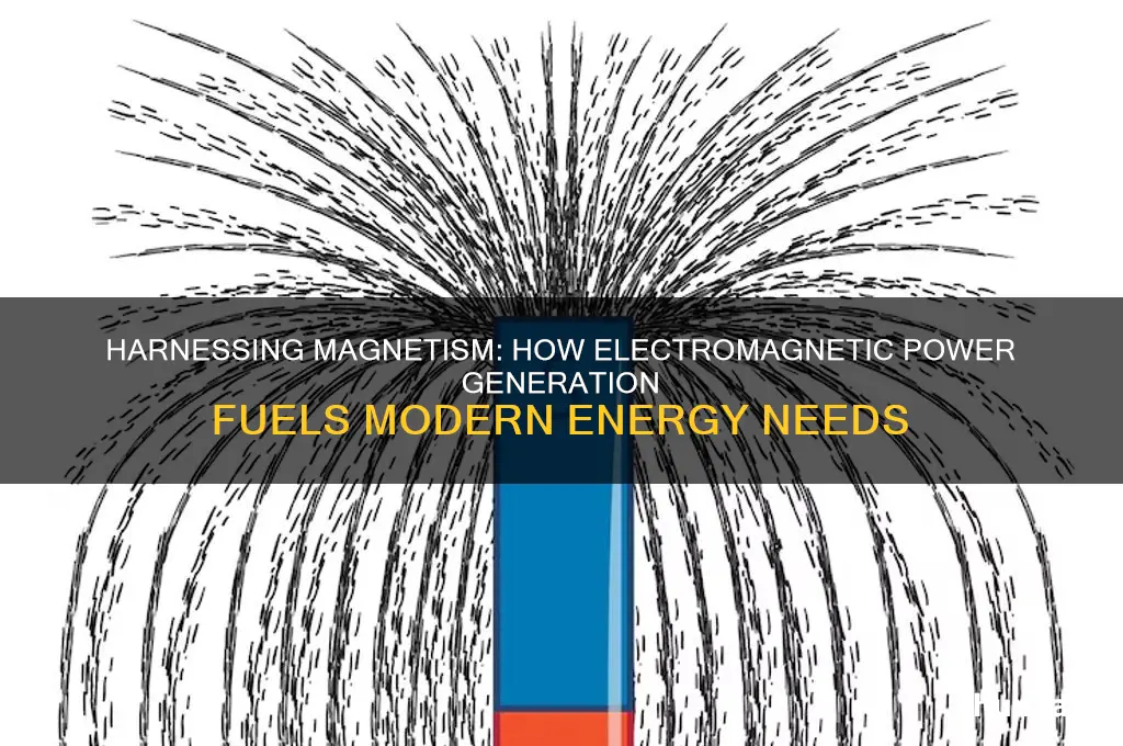 what uses magnetism to produce electric power
