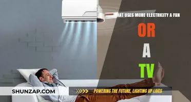 Fan vs. TV: Which Device Consumes More Electricity?