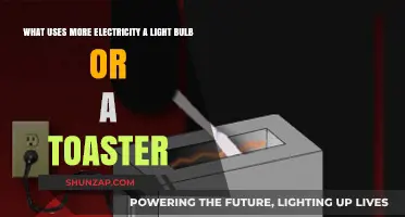 Light Bulb vs. Toaster: Which Appliance Consumes More Electricity?