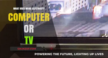 Computer vs. TV: Which Device Consumes More Electricity?