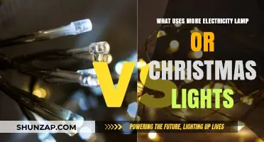 Lamp vs. Christmas Lights: Which Consumes More Electricity?