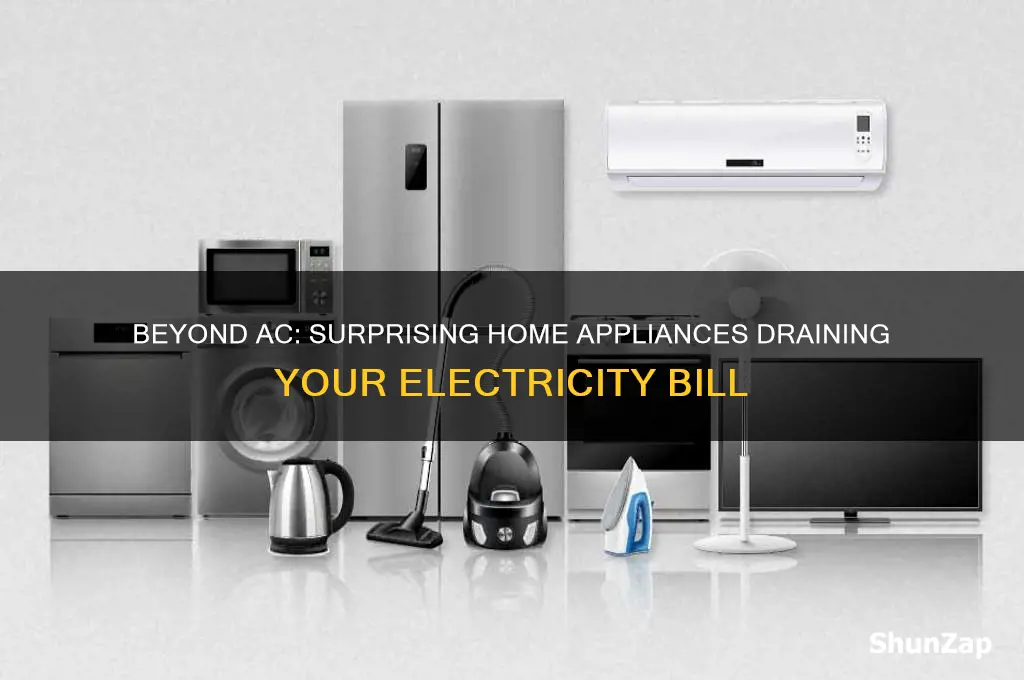 what uses more electricity other than ac