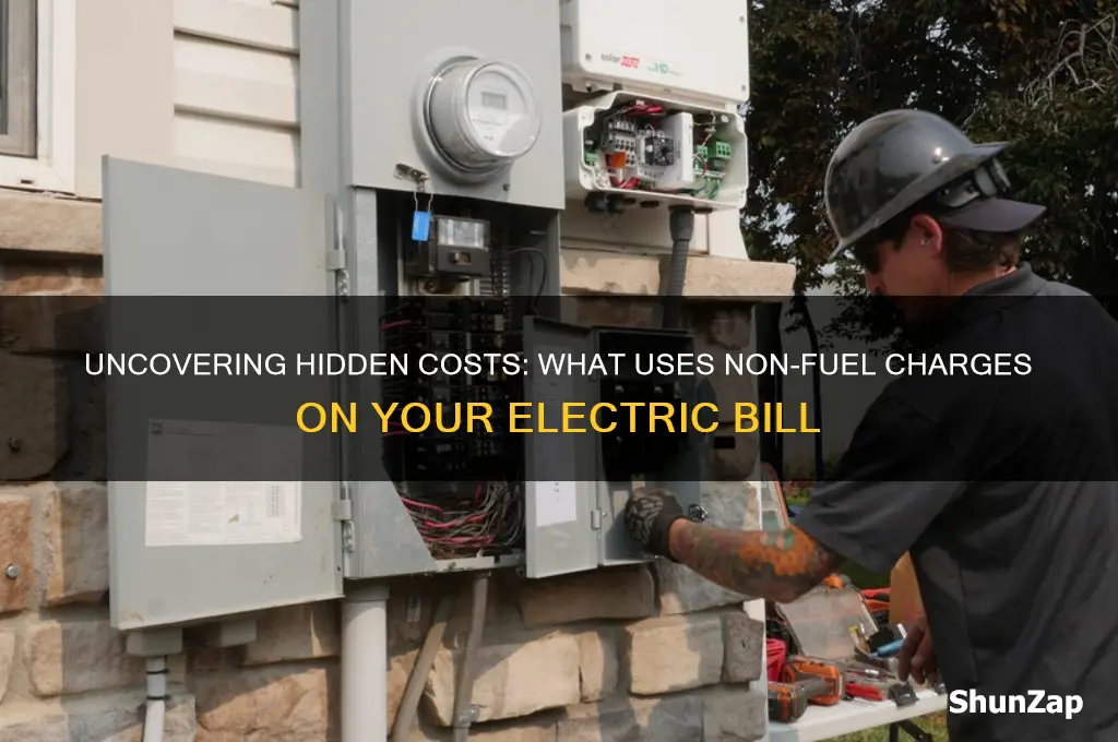what uses non-fuel on an electric bill