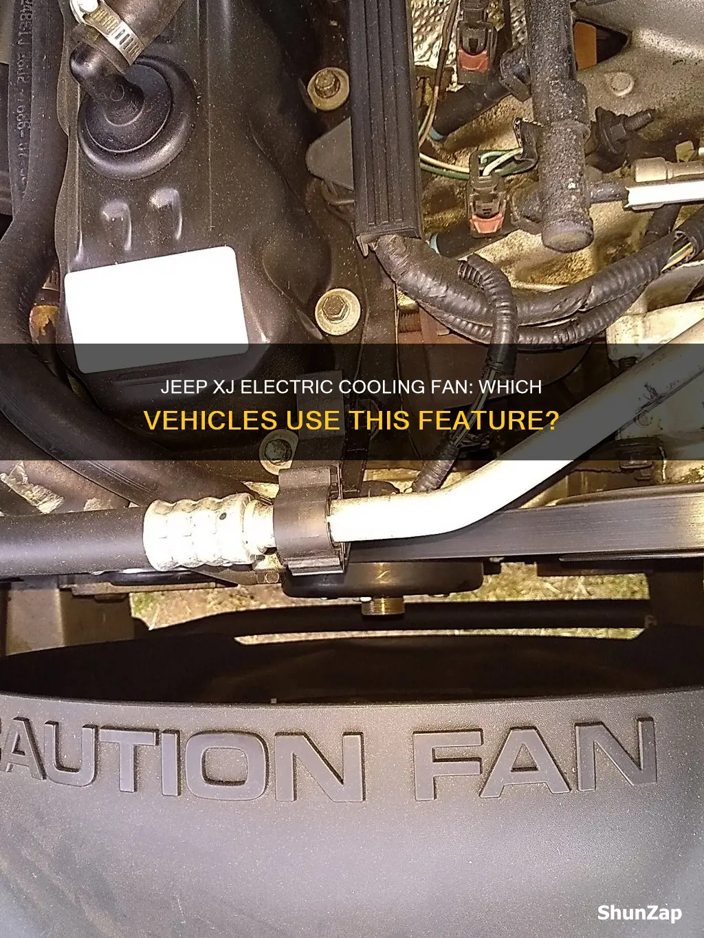 what vehicle has jeep xj electric cooling fan