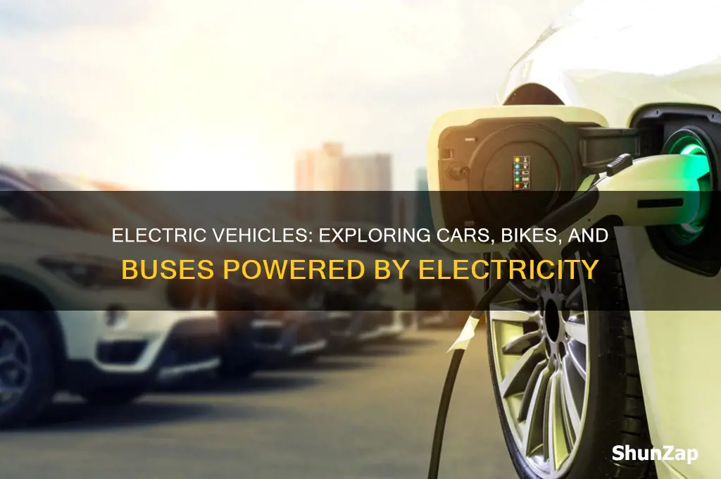 what vehicles use electricity