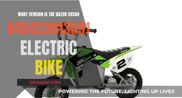 Razor SX500 Electric Bike: Version and Specifications Explained