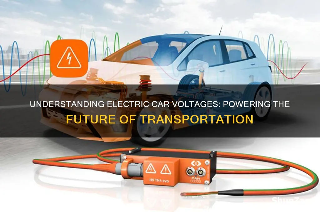 what voltage are electric cars