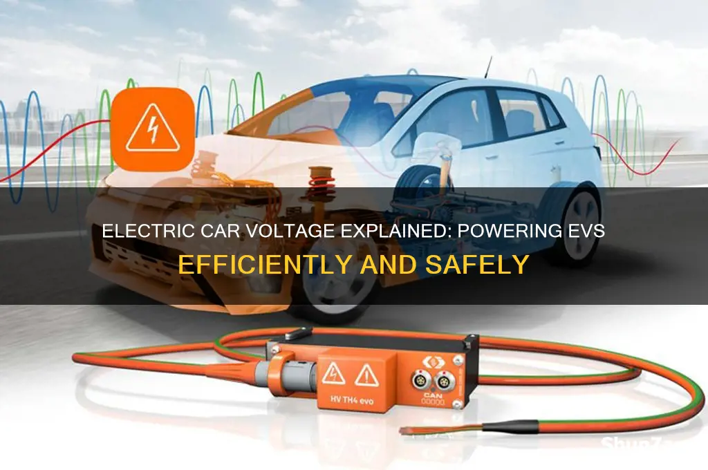 what voltage do electric cars run on