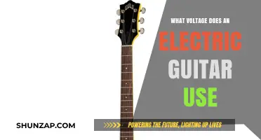 Electric Guitar Voltage: Understanding Power Requirements for Your Instrument