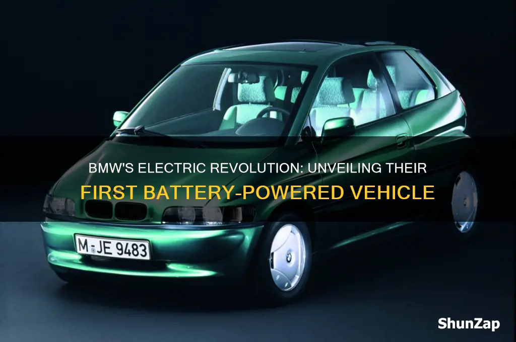 what was bmw first electric car