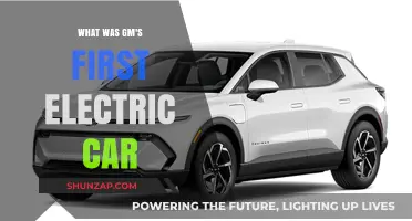 GM's First Electric Car: A Pioneer in Automotive Innovation
