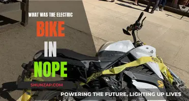 Electric Bike in Nope: Unveiling the Unique Ride