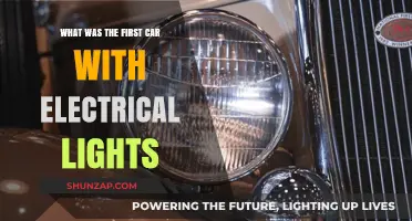 Revolutionizing Night Drives: The First Car with Electrical Lights