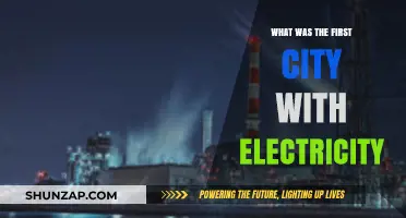 The First City to Light Up: A Historical Perspective