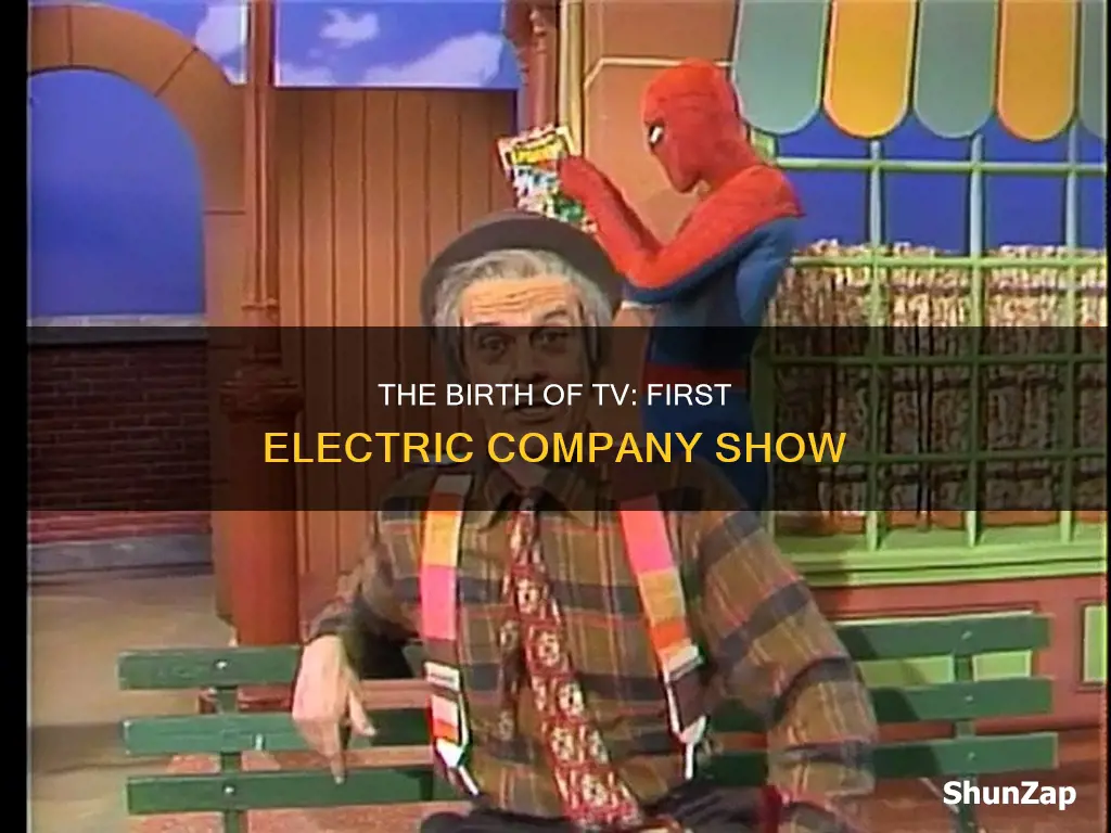 what was the first electric company television show