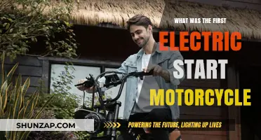 The First Electric Start Motorcycle: A Historical Perspective