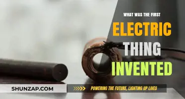 The First Electric Invention: What Was It?