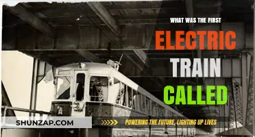 The First Electric Train: What Was It Called?