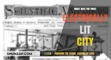 The First Electrically Lit City: A Historical Perspective