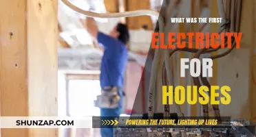 The First Spark: Powering Homes with Electricity