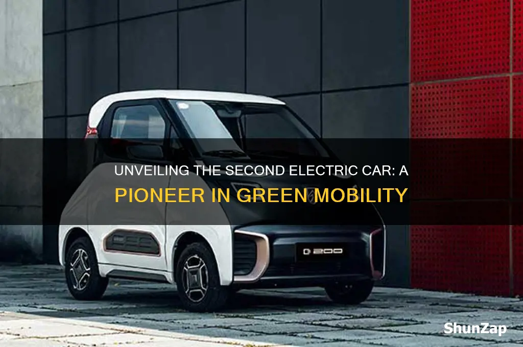 what was the second electric car