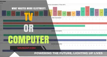 Computers vs. TVs: Which Device Drains More Power?