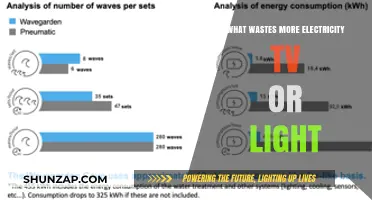 TV vs Light: Which Device Drains More Power?