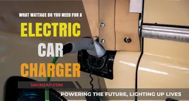 Choosing the Right Wattage for Your Electric Car Charger
