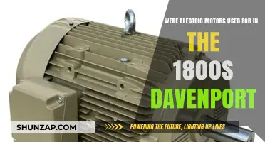 Electric Motors in 1800s Davenport: Early Applications and Innovations