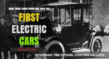Early Electric Vehicles: Challenges and Limitations of the First Models