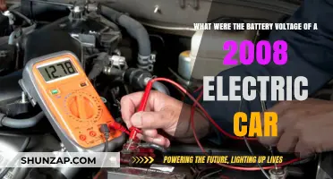 Exploring the Battery Voltage of 2008 Electric Vehicles: A Comprehensive Guide