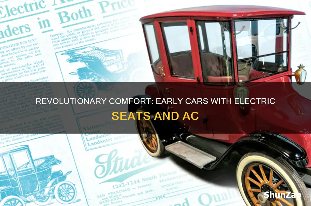 what were the first cars with electric seats and ac