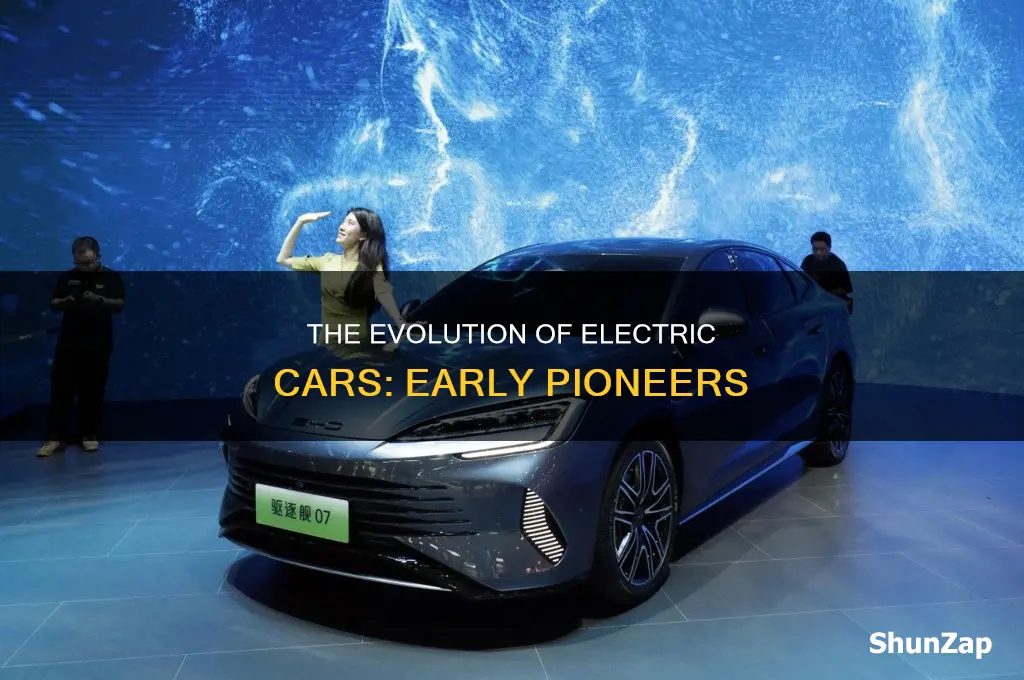 what were the first electric powered automobiles