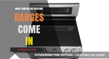 Standard Electric Range Widths Explained