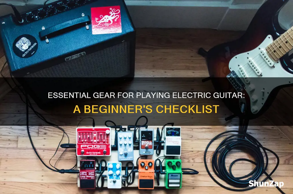 what will you need to use an electric guitar