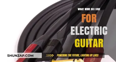 Choosing the Right Guitar Wire: A Guide for Electric Guitarists