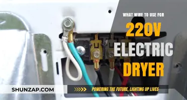 Choosing the Right Wire for Your 220V Electric Dryer Setup