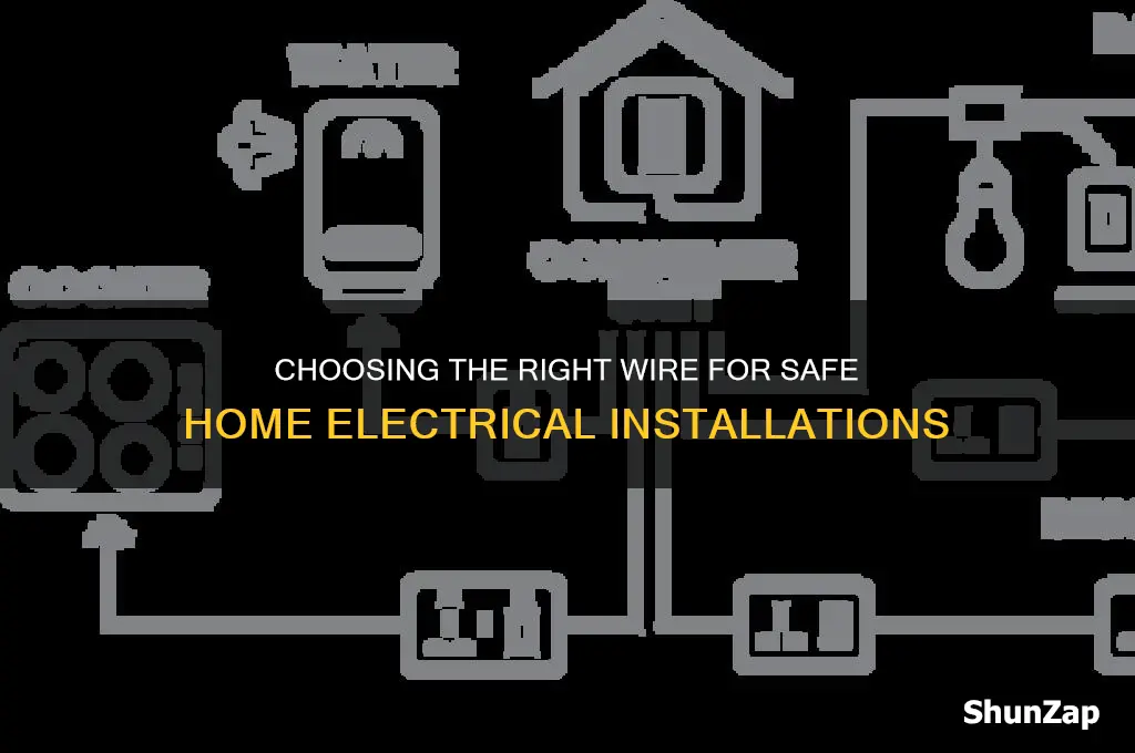 what wire to use for home electrical