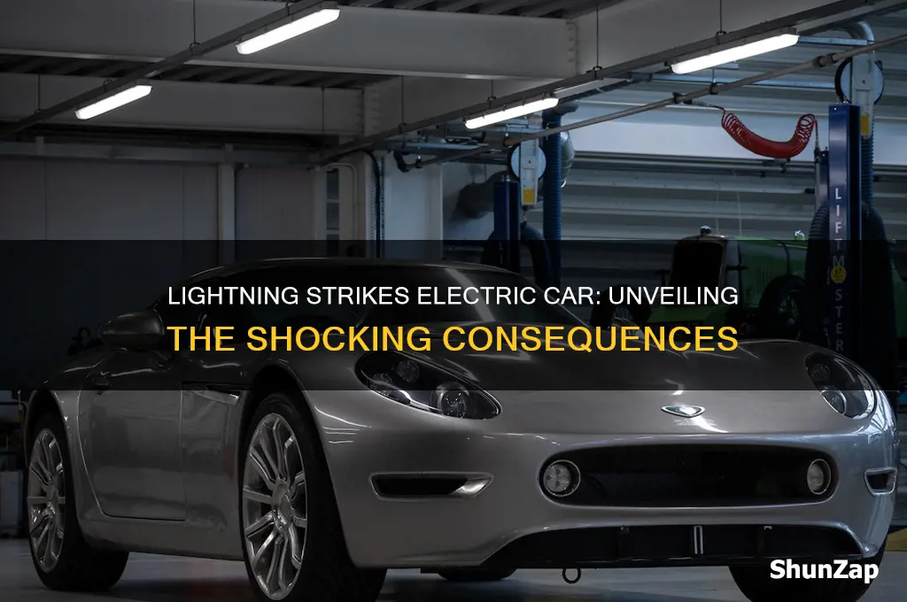 what would happen if lightning struck an electric car