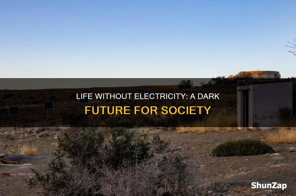 what would happen to society without electricity