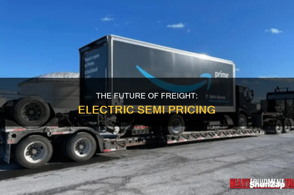 what would price for electric semi be
