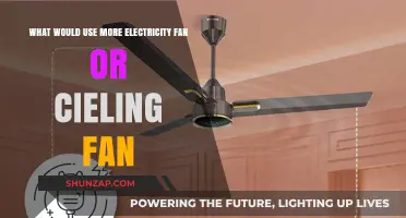 Fan vs. Ceiling Fan: Which Uses More Electricity?
