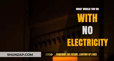 Living Without Electricity: A Day in the Dark